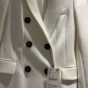 Long Zara blazer coat